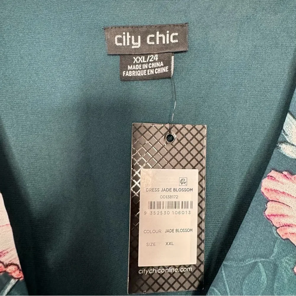 City Chic foral dress size XXL/24